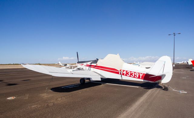 Piper PA-25 Pawnee (N4339Y) - Spotted at KBXK on November 09 2020
