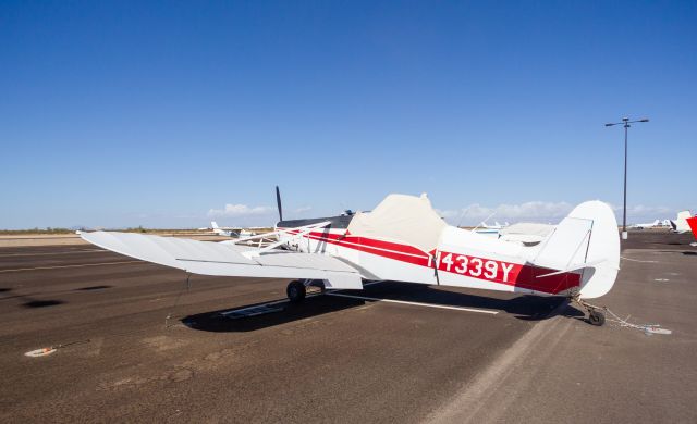 Piper PA-25 Pawnee (N4339Y) - Spotted at KBXK on November 09 2020