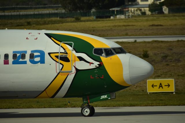 BOEING 737-400 (ZS-JRK) - The gorgeous "Springboks" Livery