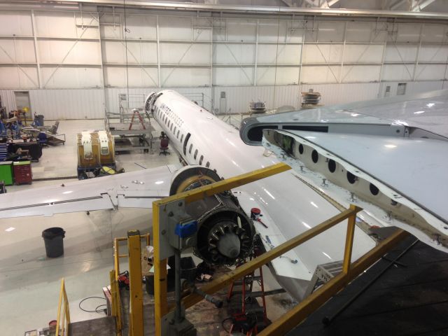 Embraer ERJ-135 — - KTYS United Airlines maintenance facility 2.