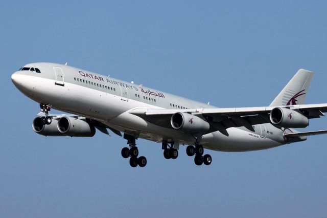 Airbus A340-200 (A7-HHK) - QAF = QATAR AMIRI FLIGHT