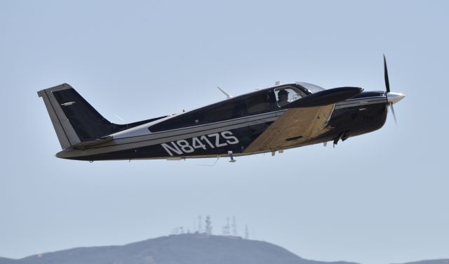 Beechcraft Bonanza (33) (N841ZS) - Departing Chino