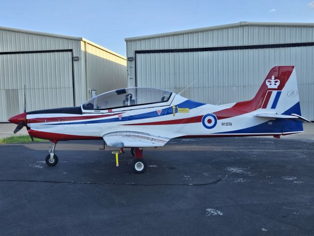 Flying Legend Tucano Replica (N135TA) - Just landed @ Spicewood airport 88R.