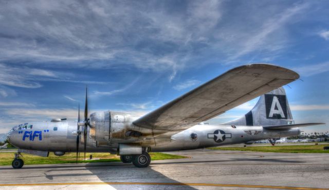 Boeing B-29 Superfortress (N529B) - FIFI arrival at Van Nuys