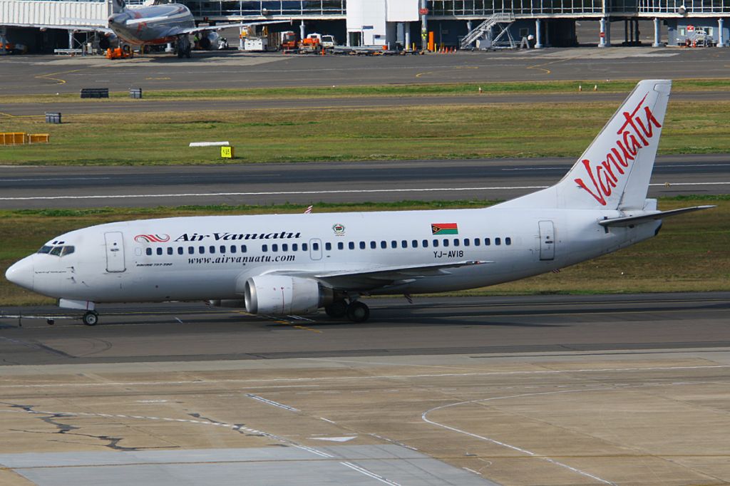 Boeing 737-800 (YJ-AV8) - 17 AUG 2007