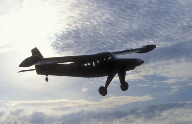 N550AA — - Helio Stallion serial #001 in the skies over Oshkosh. The fastest FAA certified single-engine STOL fixed gear airplane. VNE 262 KTS