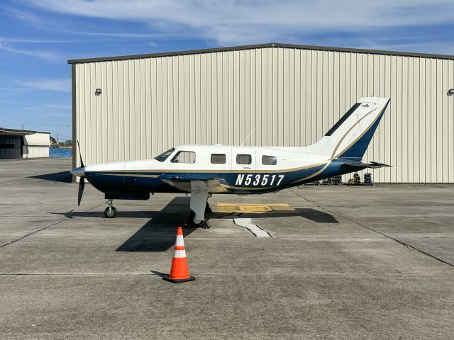 Piper Malibu Mirage (N53517) - At Signature FBO. 19-MAR-2023.