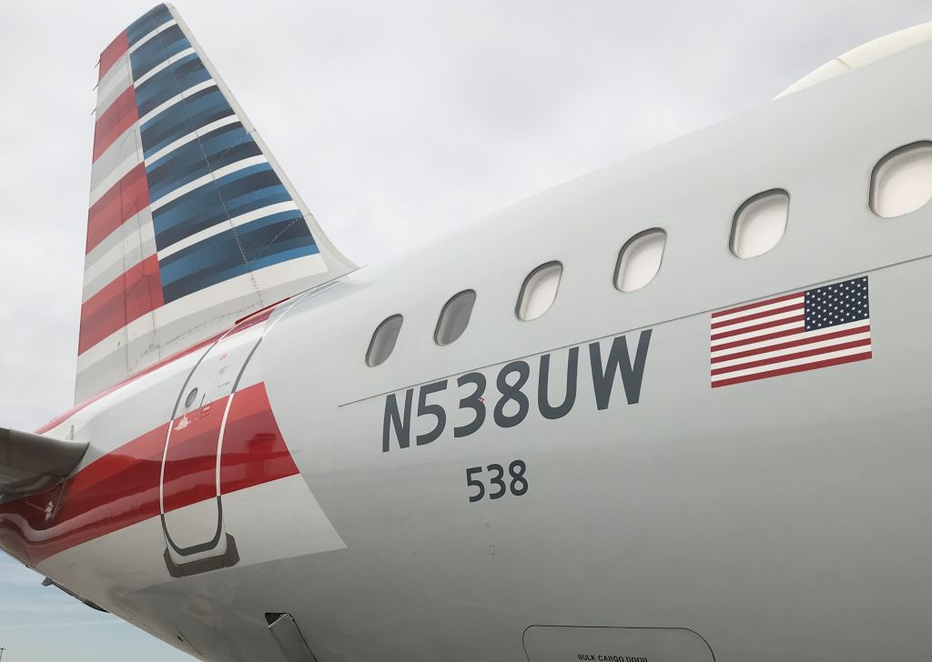 Airbus A321 (N538UW) - Alpha 18 phx/phl 7mar19