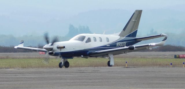 Daher-Socata TBM-900 (N900TK) - N900TK Landed at CVO 7th February 2019.