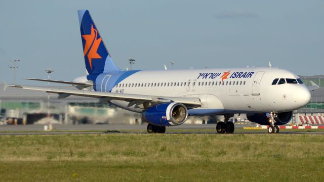 Airbus A320 (4X-ABT) - PRG-TLV, Aug 9, 2023