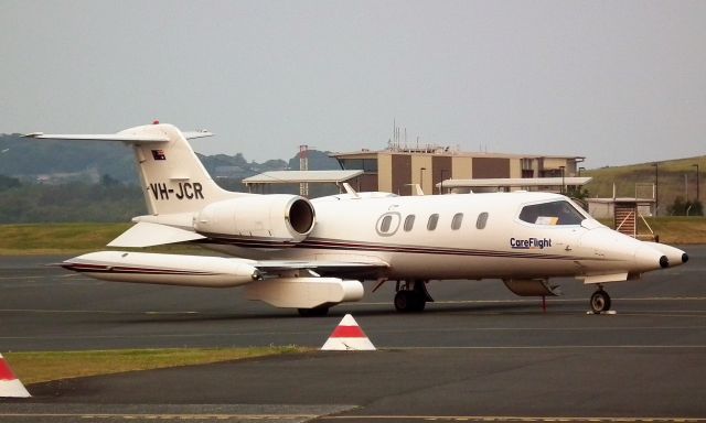 Learjet 35 (VH-JCR)