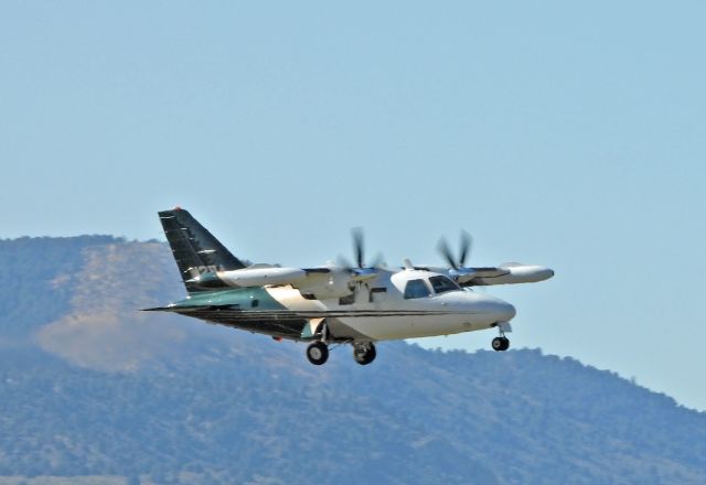 Mitsubishi MU-2 (N2RA) - Landing 27 at Carson City, NV