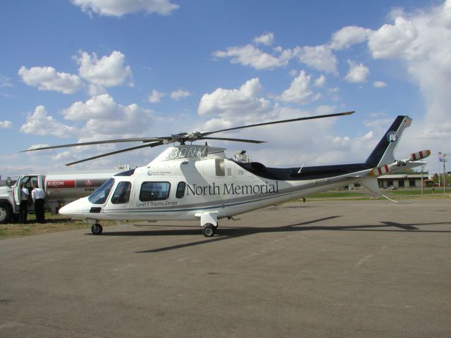 SABCA A-109 (N30NM) - North Memorial Air Care 2 Helicopter from Brainerd, MN.