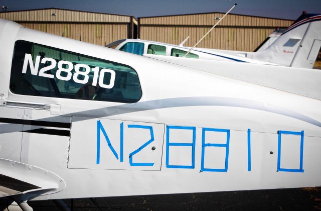 Experimental 100kts (N28810) - Budget cuts..