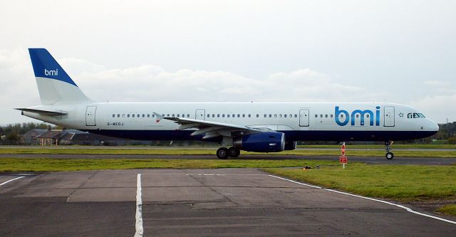 Airbus A321 (G-MEDJ) - BMI