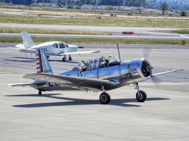 N59842 — - Valiant Effort LLC's Consolidated Vultee BT-13A at Livermore Municipal, CA May 2018