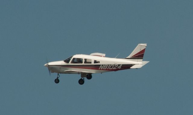 Piper Cherokee Arrow (N81024) - About to turn for left cross wind from 27 at Carson City