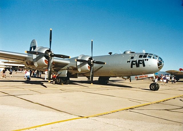 Boeing B-29 Superfortress (N529B) - B-29 Fifi on display at a CAF Air Show