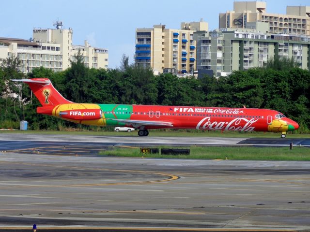 McDonnell Douglas MD-83 (OY-RUE) - FIFA World Cup Trophy Tour SJU!