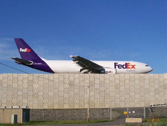 — — - Fedex 9713 on Twy Alpha for Rwy 35,  prep for short hop to Bradley...