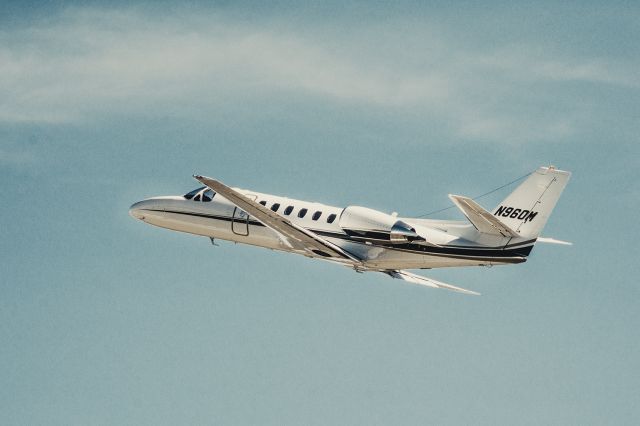 Cessna Citation V (N960M) - Nice citation blasting off from the home base. email me for the high resolution image! fleishelja@gmail.com