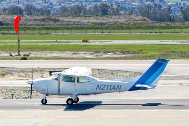 Cessna Skylane (N211AN) - Cessna 182P Skylane at Livermore Municipal Airport (CA). March 2021.