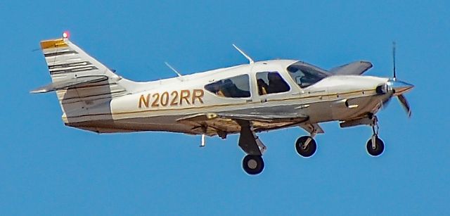 Rockwell Commander 114 (N202RR) - N202RR 1975 Rockwell Commander 112A s/n 350 - North Las Vegas Airport  KVGTbr /Photo: TDelCorobr /August 9, 2024
