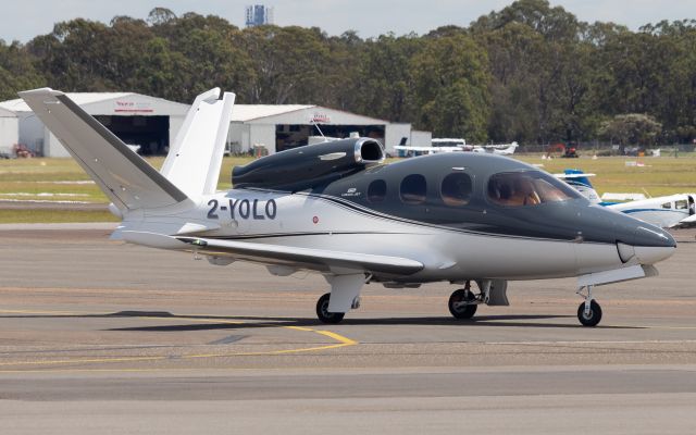 Cirrus Vision SF50 (2-YOLO) - Rare visitor to Australia