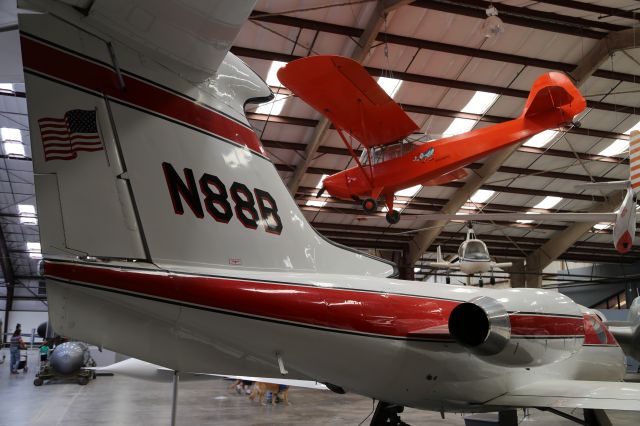 Learjet 23 (N88B) - Learjet Model 23 at Pima Air and Space Museum, Tucson, AZ, 17 May 14.