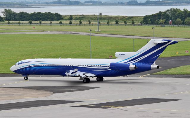 BOEING 727-200 (M-STAR) - starling aviation b727-2x8(adv)(re) super27 m-star taxing for dep from shannon 9/7/17.