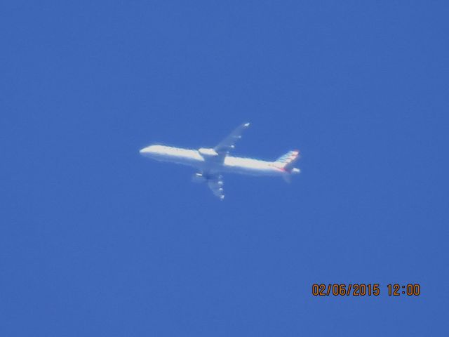 Airbus A321 (N520UW) - U.S. Airways flight 679 from DCA to PHX over Southeastern Kansas at 32,000 feet.