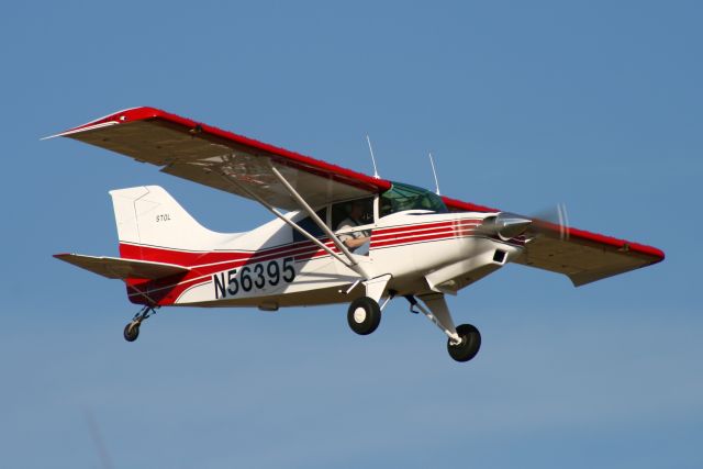 Partenavia P-68 (N56395) - Maule landing at Lebanon airport  in Lebanon, TN. 