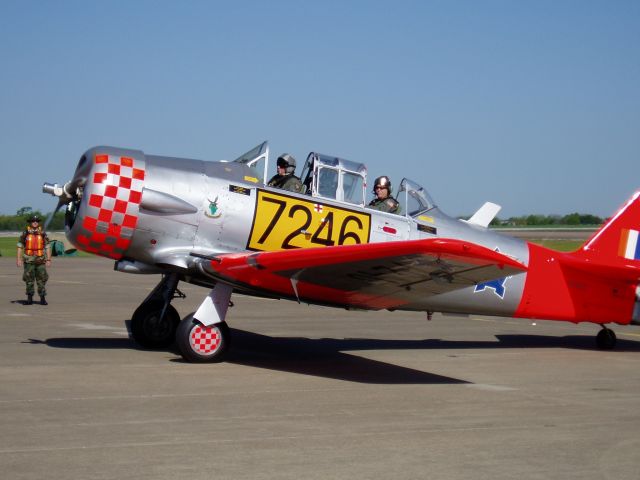 Beechcraft Mentor (N245Z) - Participant in the Texoma 100 Air Race at Grayson County (North Texas Regional Airport).