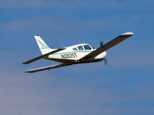 Piper Cherokee (N2825T) - A Piper Arrow taking off at Farmingdale.