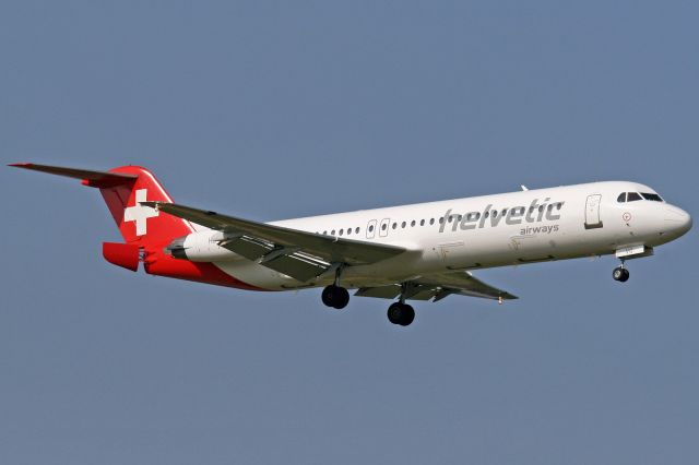 Fokker 100 (HB-JVG)