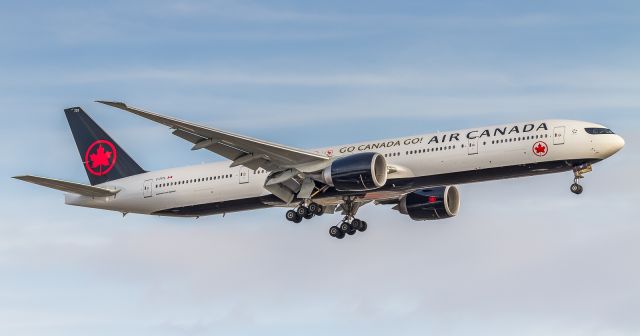 BOEING 777-300ER (C-FITL) - Air Canada 006 returns home from Tokyo sporting some Olympic stickers!br /Feb. 18th 2018 16:30