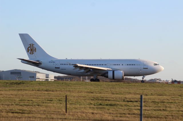 Airbus A310 (T7-FTH) - A National Legacy A310 slowing down after landing on runway 22 at STN.br /br /Location: Stansted Airport.br /Date: 26.12.22 (dd/mm/yy).