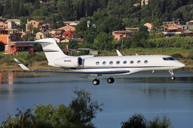 Gulfstream Aerospace Gulfstream G650 (N649GA) - Photo taken on July 16, 2021.