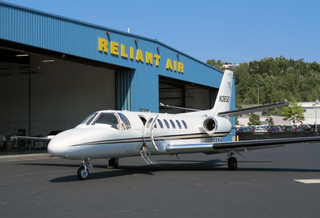 Cessna Citation V (N365EA) - At Reliant Air.