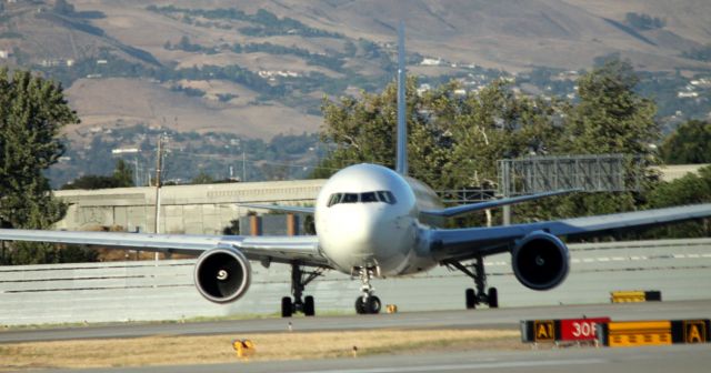 BOEING 767-300 (N302UP) - Cleared for take off, 30R, 07/30/2012