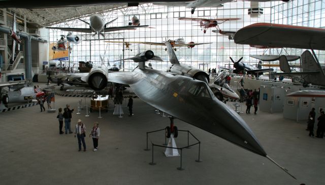 60-6940 — - This M-21 is a unique variant of the A-12, the earliest Blackbird type. Built for a CIA program code-named "Tagboard," the M-21 carried unpiloted vehicles for intelligence gathering.