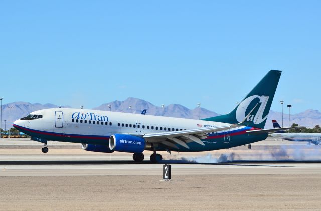 Boeing 737-700 (N273AT) - N273AT AirTran Airways 2005 Boeing 737-76N C/N 32662 - Las Vegas - McCarran International Airport (LAS / KLAS)br /USA - Nevada, June 27, 2014br /Photo: Tomás Del Coro