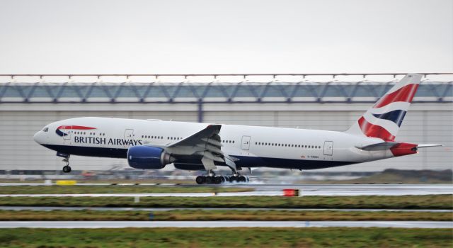 Boeing 777-200 (G-YMMH) - ba b777-236er g-ymmh diverting to shannon while routing san francisco to heathrow due to crew out of hours 11/12/19. 