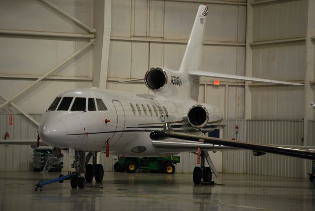 Dassault Falcon 50 (N500GR) - REAL AIR LEASING LLC (NASCAR) at KJQF - 10/11/14