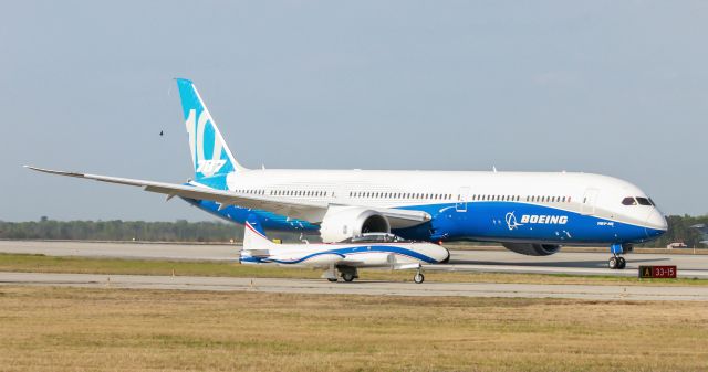 Boeing 787-8 — - Maiden Test Flight from Charleston, SC