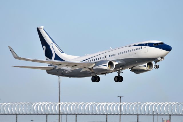 Boeing 737-700 (N101TD) - Indianapolis Colt's Team Owner's personal ride departing 23-L on 10-01-21