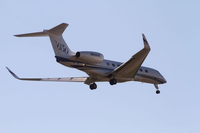 Gulfstream Aerospace Gulfstream G650 (N650GD) - Test Flight GLF54 Landed in Lincoln on 7-10-12