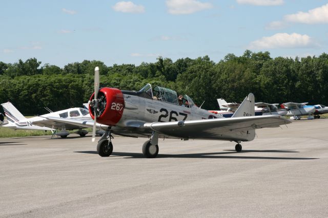 North American T-6 Texan (N6253C) - This is the CAF's North American T-6 Texan as it appeared at the Air Power Tour at Schenectady Country Airport (SCH) in New York. June 15, 2024.