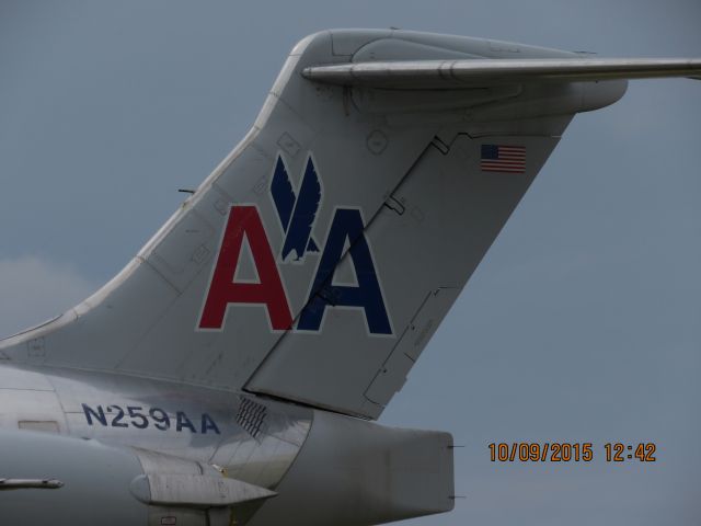 McDonnell Douglas MD-82 (N259AA) - American Airlines donated this to the Tulsa Flight museum.