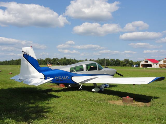 Grumman AA-5 Tiger (C-GEHC) - St-Andre-Avellin grass strip